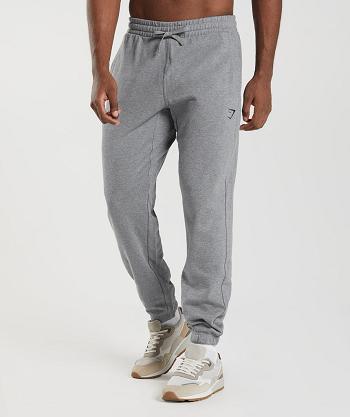 Pantalones Jogger Gymshark Essential Oversized Hombre Gris | CO 3703NWY